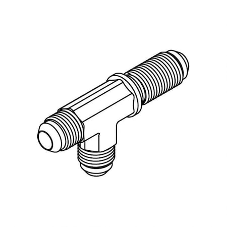 Hydraulic Fitting-Stainless04MJ BULKHEAD UNION RUN TEE-SS